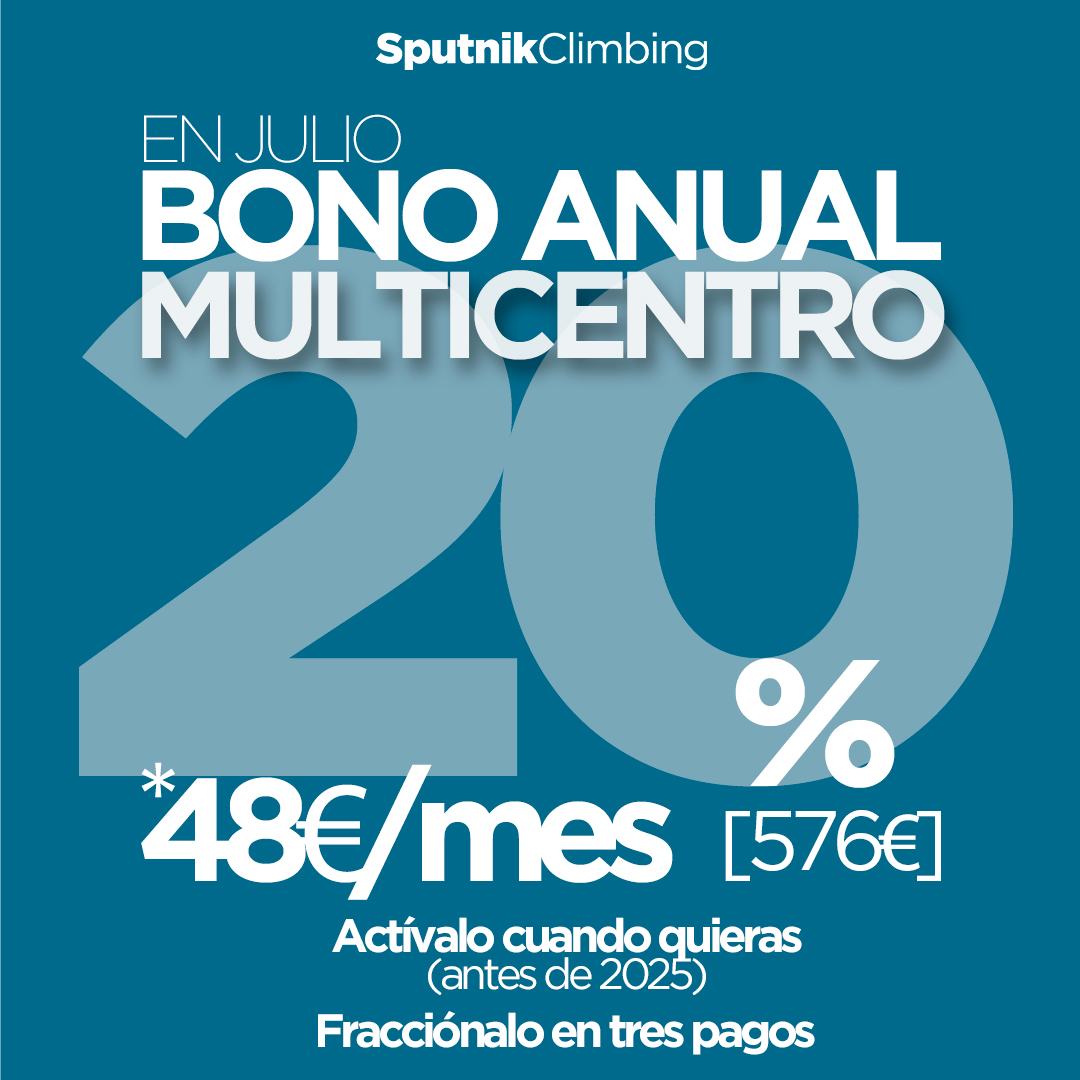 Cartel promoción 20% Bono anual Sputnik