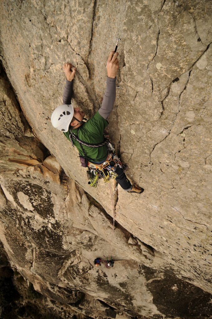 Escalada tradicional deportiva Sputnik El cohete 07