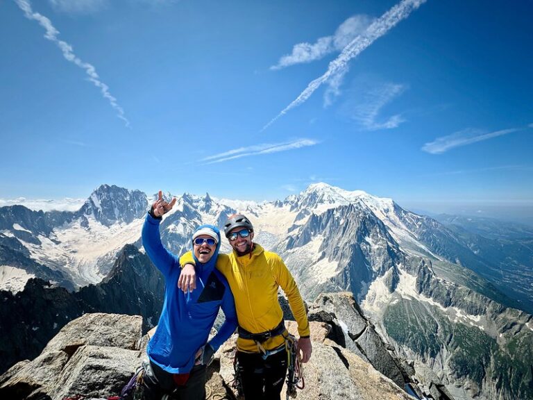 Victor Morales Cumbre del Petit Dru Sputnik