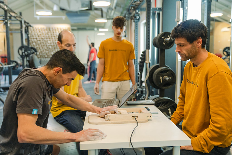 Fuerza de dedos. Sputnik Climbing