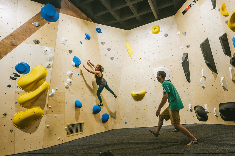 Escalada indoor Sputnik Climbing