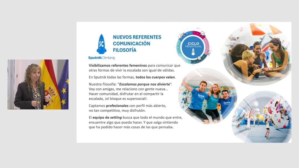 María Martín. Deporte y adolescentes. Sputnik Climbing