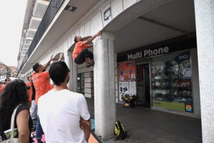 Sputnik Climbing. Urban Climbing
